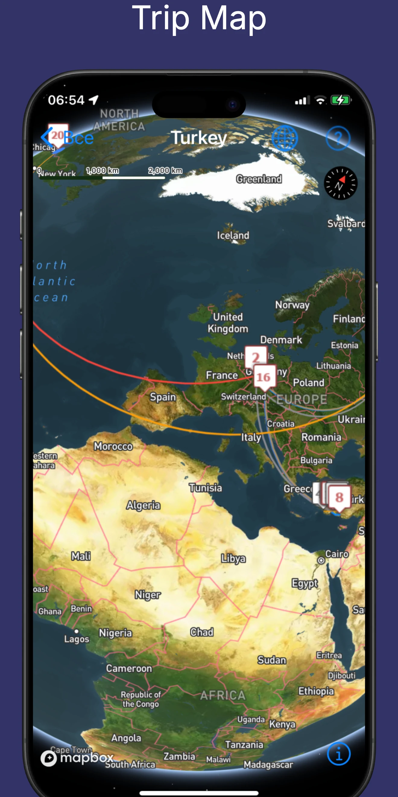 enot66 - Travel Planner screenshot