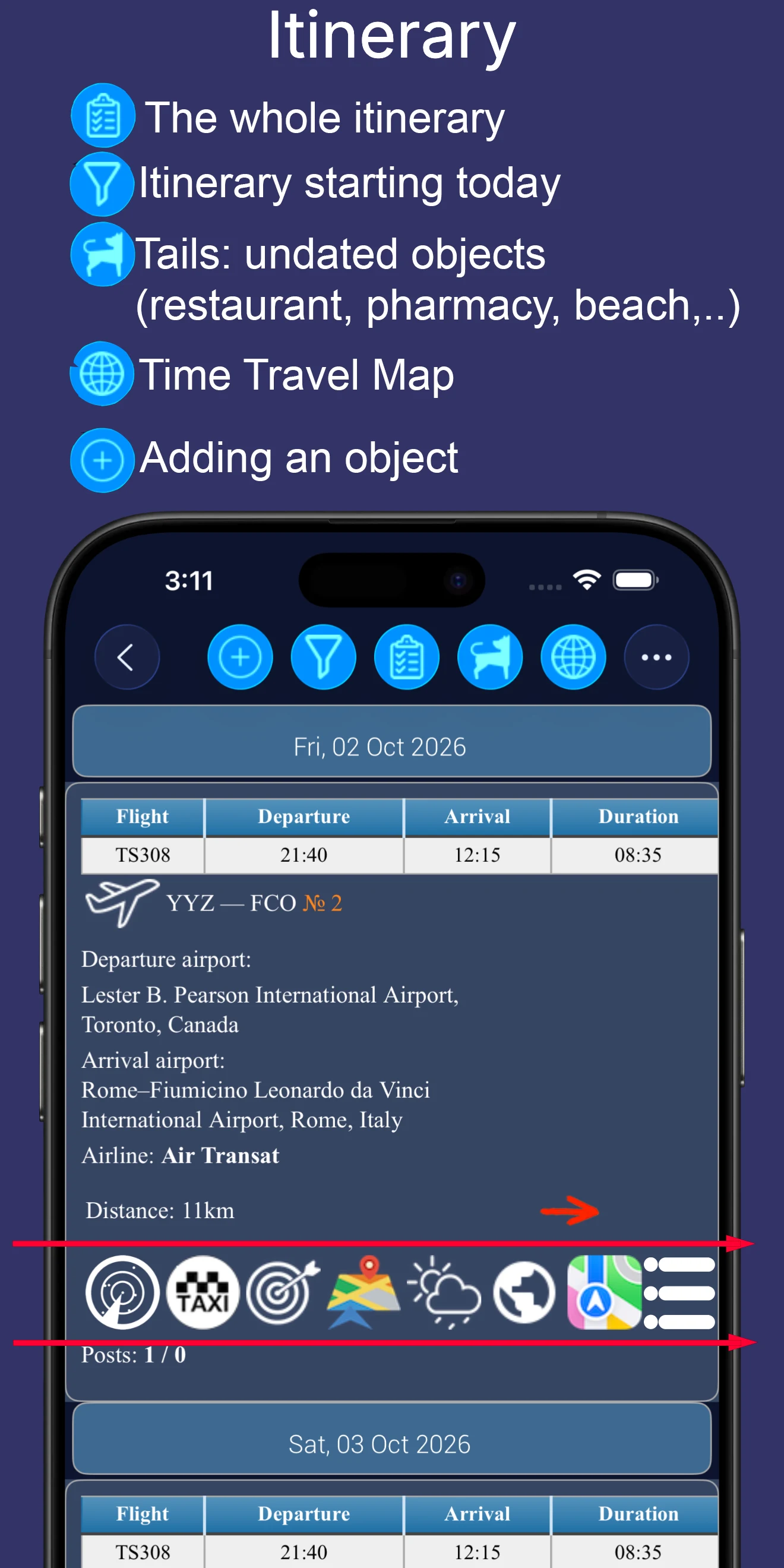 enot66 - Travel Planner screenshot